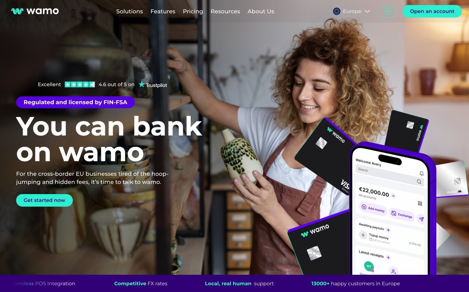 Best Online Bank - Wamo