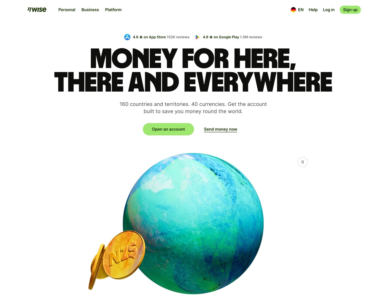 Best Online Banks - Wise